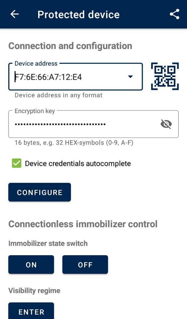 ADM BLE-Configurator